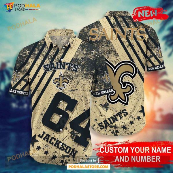 Personalized New Orleans Saints NFL Personalized Hawaiian Shirt