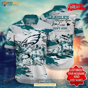 Personalized Philadelphia Eagles Hot Summer Collection Hawaiian Shirt