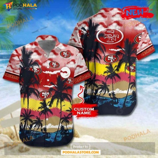 Personalized San Francisco 49ers NFL Gift For Fan Summer Collection Hawaiian Shirt