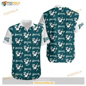 Philadelphia Eagles Mickey And Flowers Hawaii Shirts Summer