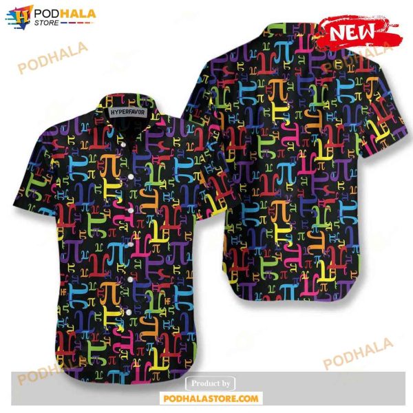 Pieces Of Pi Math Teacher Tropical Summer Hawaiian Shirt for Women Men