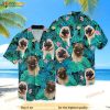 Pug Dog Tropical Funny Hawaiian Shirt