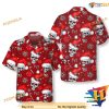 Red Skulls Candy Canes Aloha Xmas Santa Hawaiian Shirt