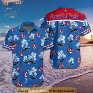 Rock Band Grateful Dead Hawaiian Shirt