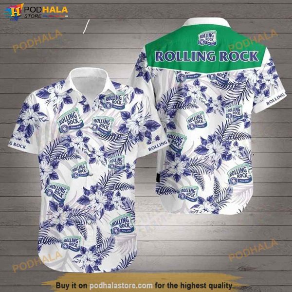 Rolling Rock Music Hawaiian Shirt