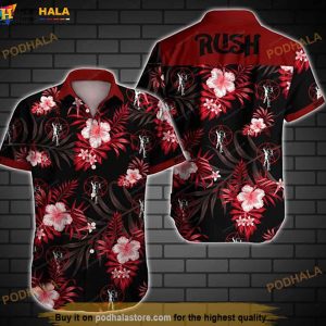 Rush Music Band Hawaiian Shirt