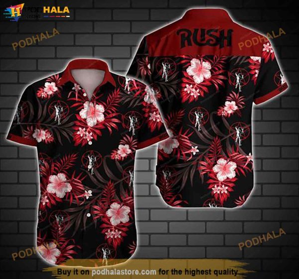 Rush Music Band Hawaiian Shirt