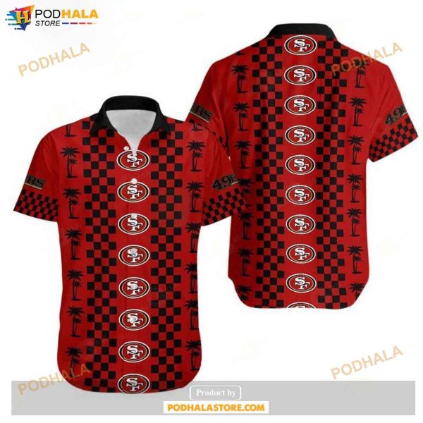 San Francisco 49ers Coconut Trees Hawaii Shirts Summer Collections