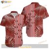 San Francisco 49ers Palm Leaves And Stripes NFL Gift For Fan Hawaii Shirt