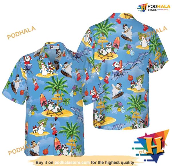 Santa Claus Hawaiian Shirt