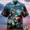 Santa Claus Skull Xmas Aloha Shirt