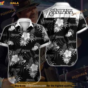 Santana Singer Hawaiian Shirt