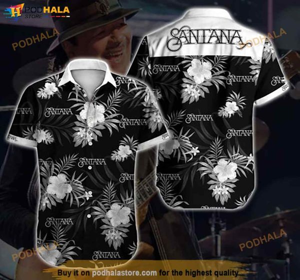 Santana Singer Hawaiian Shirt