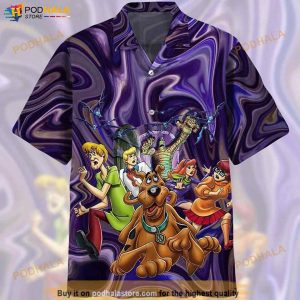 Scooby Doo 3D Funny Hawaiian Shirt