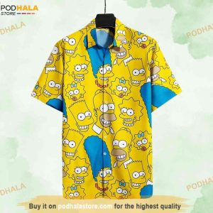 Simpson Summer Hawaiian Shirt 3D Summer Vacation Gift