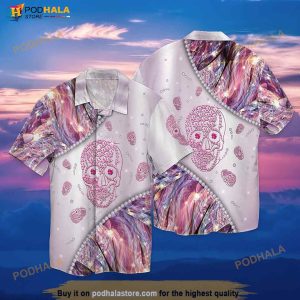 Skull Diamond Hawaiian Shirt