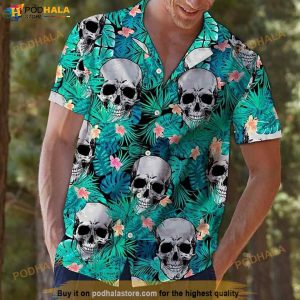 Skull Summer Hawaiian Shirt