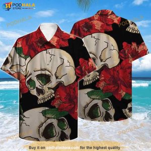 Skull Tropical Ii Hawaiian Shirt