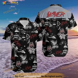 Slayer Rock Band Music Aloha Hawaiian Shirt