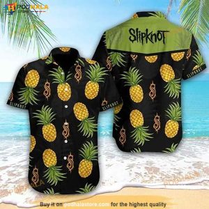 Slipknot Pineapple Tropical Hawaiian Shirt