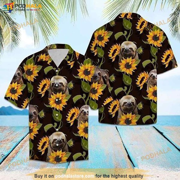 Sloth Iii Hawaiian Shirt