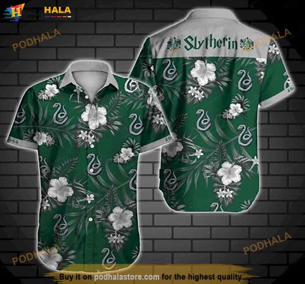 Slytherin Harry Potter Logo Hawaiian Shirt