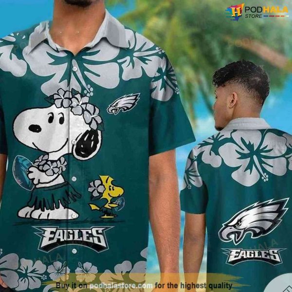 Snoopy Philadelphia Eagles Hawaiian Shirt