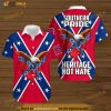 Southern Pride Heritage Not Hate Hawaiian Shirt