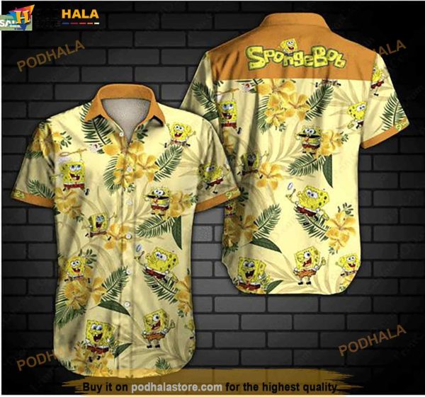 Spongebob Squarepants Hawaiian Shirt