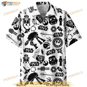 Star War Stick Hawaiian Shirt