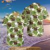 Star Wars Baby Yoda Reaching Tropical Leaf Hawaiian Shirt