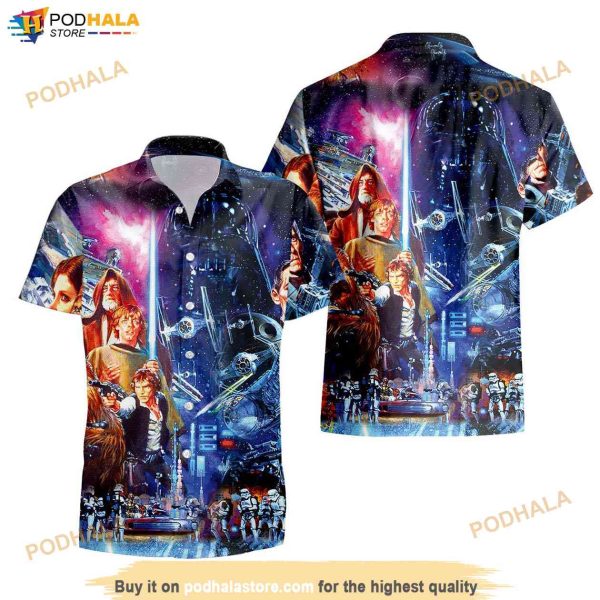 Star Wars Characters Hawaiian Shirt