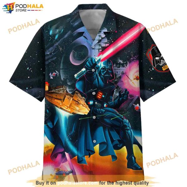 Star Wars Darth Vader 3D Hawaiian Shirt