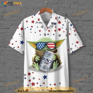 Star Wars Yoda American Glasses Hawaiian Shirt