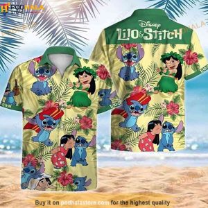 Stitch Vacation Hawaiian Shirt