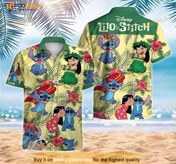 Stitch Vacation Hawaiian Shirt