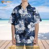 Tampa Bay Rays Hawaiian Shirt 3D Floral Pattern