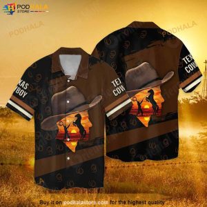 Texas Cowboy Hawaiian Shirt