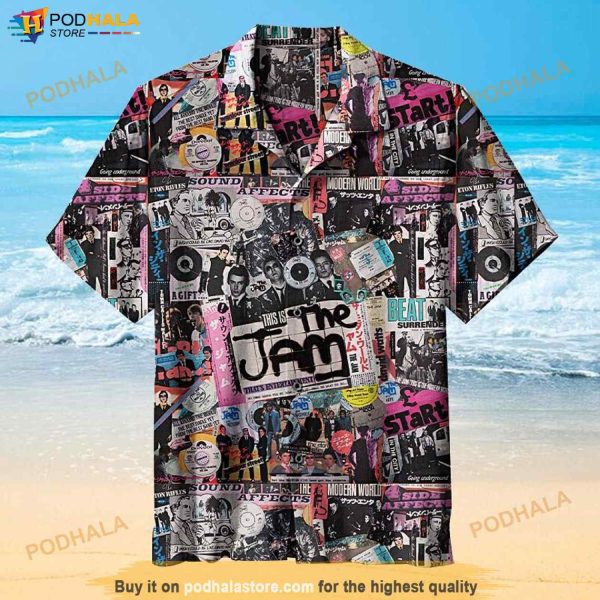 The Jam Retro 80s Hawaiian Beach Summer Shirt