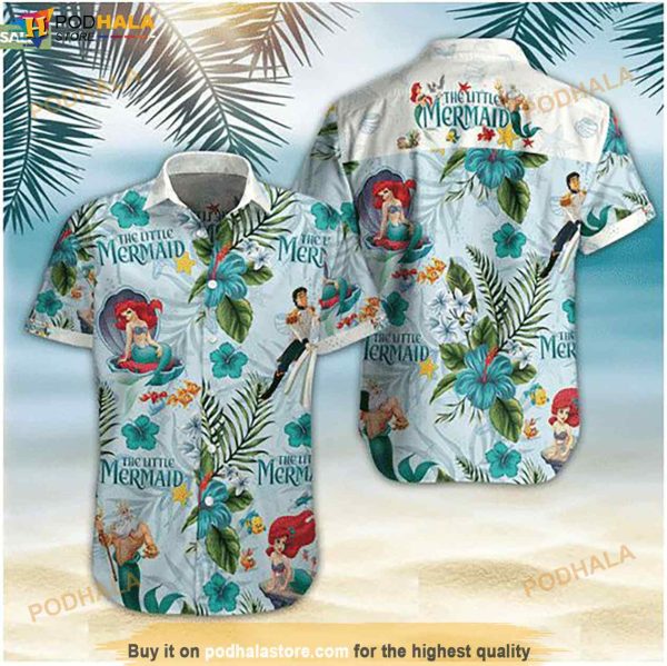 The Little Mermaid Hawaiian Shirt