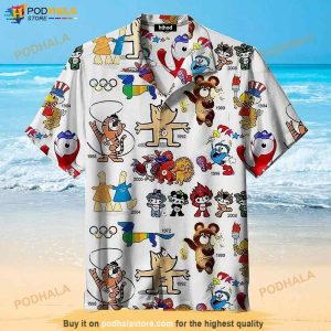 The Olympic Mascot Hawaiian Shirt