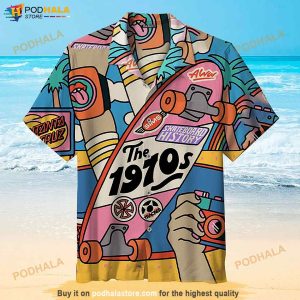 The Sims 1970s Cartoons Hawaiian Shirt