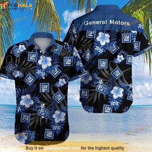 Tlmus General Motors Hawaiian Shirt