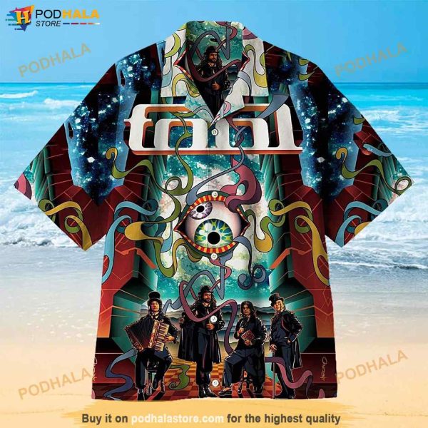 Tool Concert Poster Creative Hawaiian Vintage Summer Beach Shirt