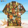 Trick Or Treat Halloween Hawaiian Vintage Summer Shirt