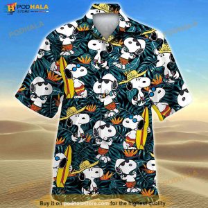 Tropical Snoopy Summer Hawaiian Shirt