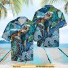 Turtle Under The Sea Print Hawaiian Shirt