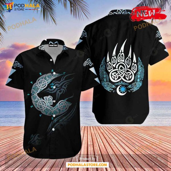 Vikings Premium Design For Summer Hawaiian Shirt