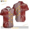 Washington Football Team Palm Leaves And Stripes NFL Gift For Fan Hawaii