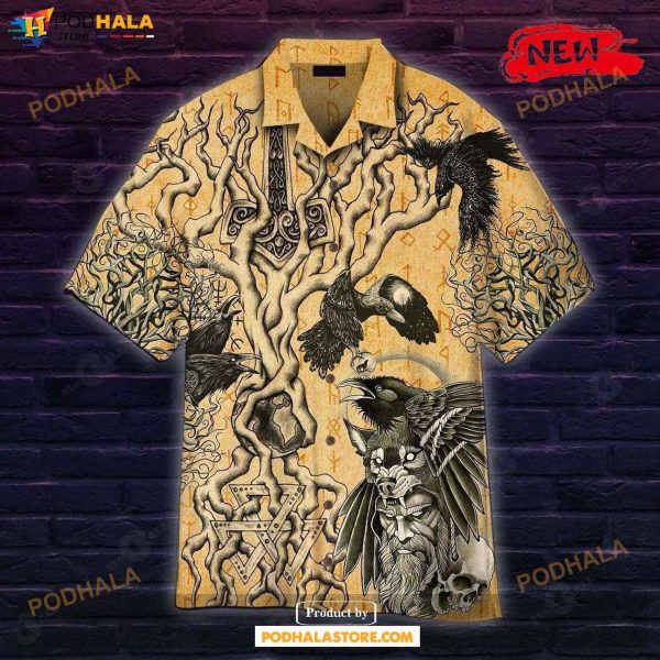 Wonderful Viking Tree Of Life For Summer Hawaiian Shirt